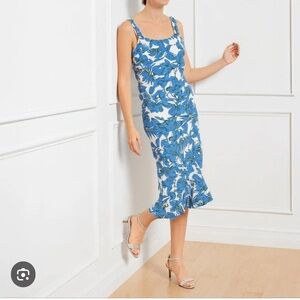 Cabi botanical dress